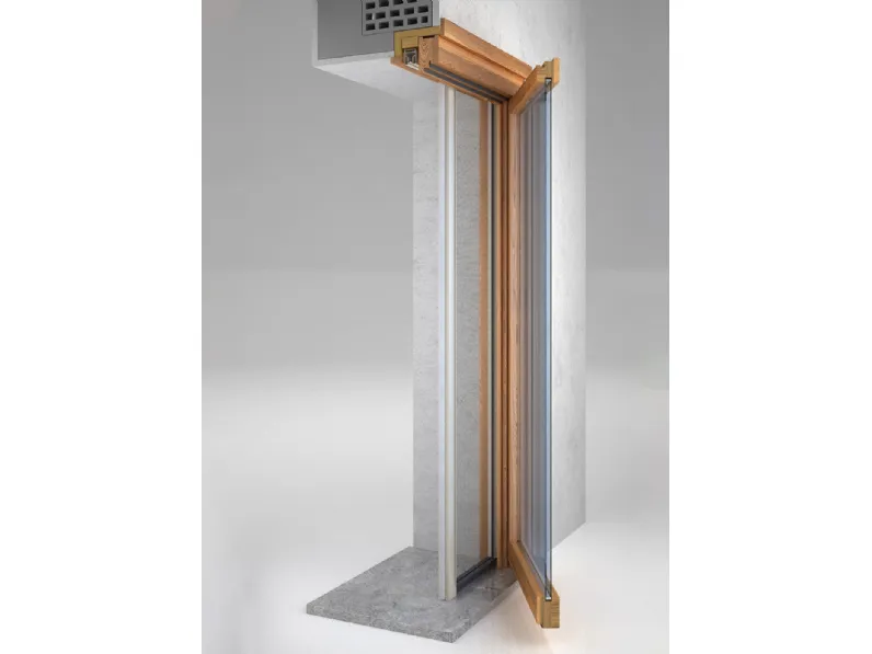 Zanzariera Neoscenica Incasso a scorrimento leterale di Bettio