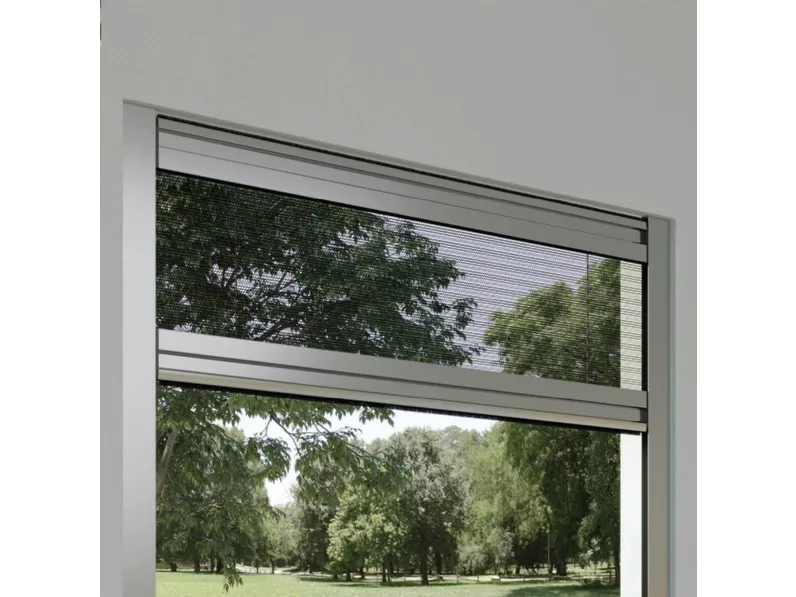 Zanzariera in alluminio Plissettata verticale di Pronema