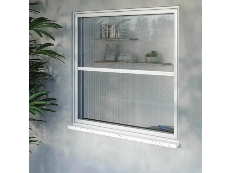 Zanzariera in alluminio a Pannello fisso Plus di Pronema