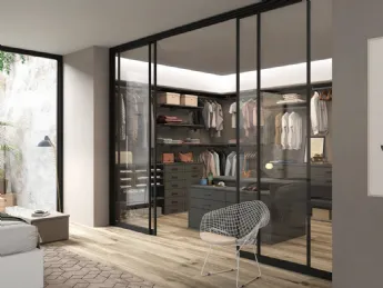 428 Cabina Armadio Rail System Corda e Grafite