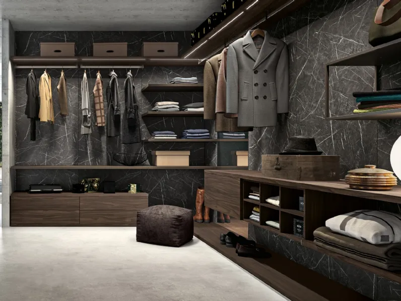 Cabina Armadio Kreo GH9010 di Abitare Mobilstella