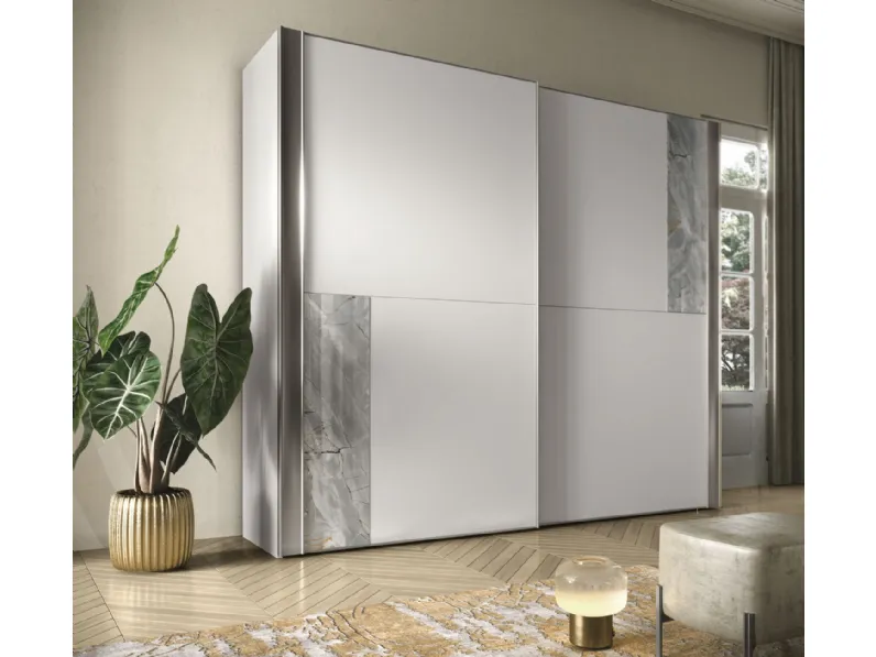 Armadio con ante scorrevoli Afrodite di Adriatica