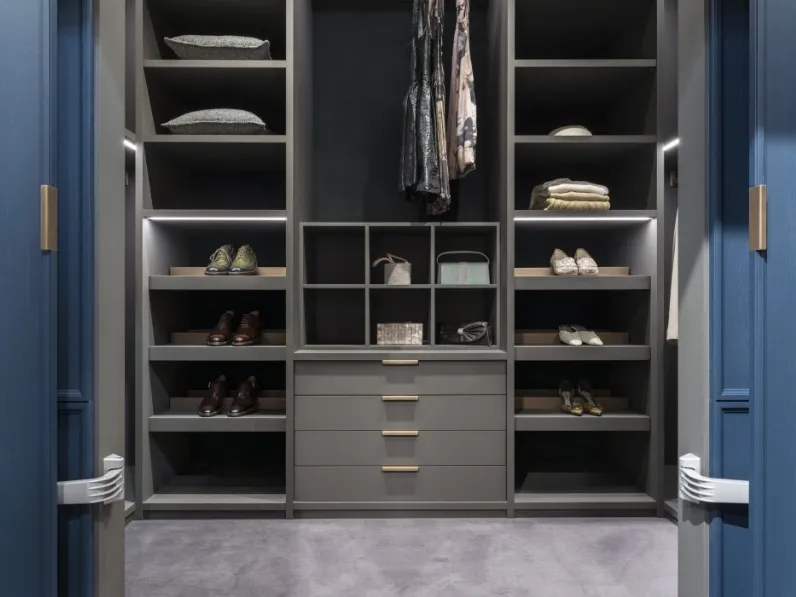 Cabina Armadio Aeterna in laccato opaco de L'Origine