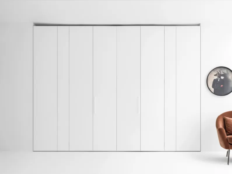 Armadio Freedhome Apertura Totale 50 in laccato di Caccaro