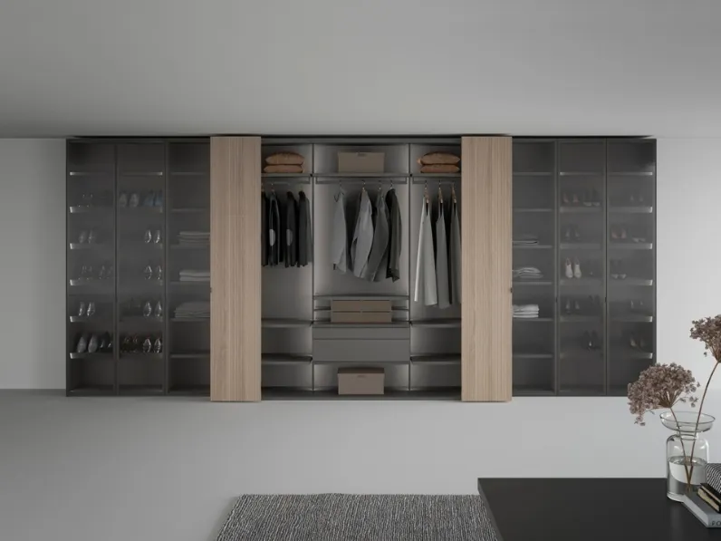 Armadio Freedhome Apertura Totale 50 Canneté di Caccaro