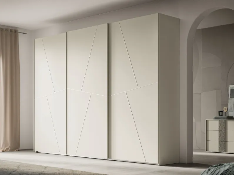 Armadio Ardecò Metropolis Madreperla di Spagnol Mobili