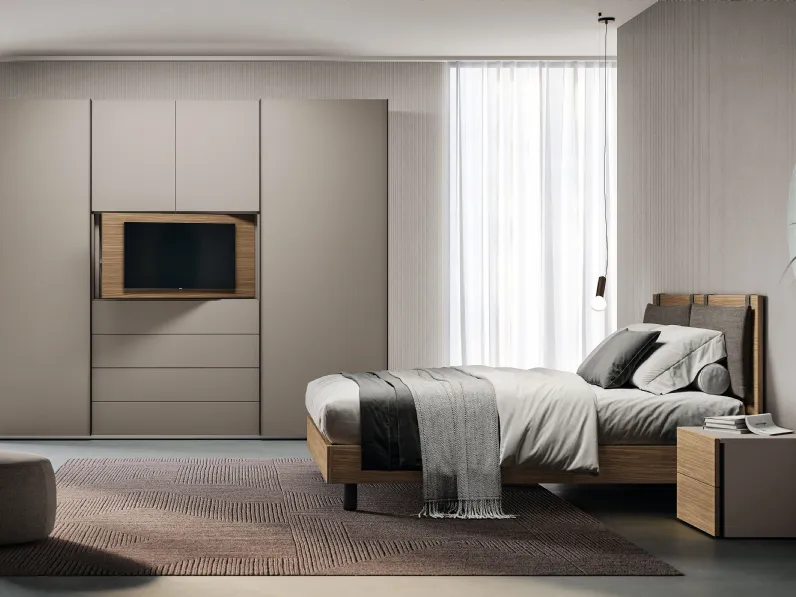 Armadio Ardecò Telaino Sabbia di Spagnol Mobili