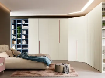 Armadio Battente con cabina angolare