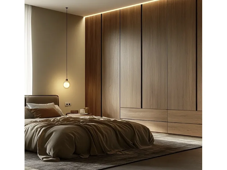 Armadio in rovere di Scandola