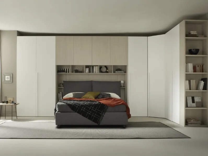 Armadio con ante battenti Ponte 01 di Felver