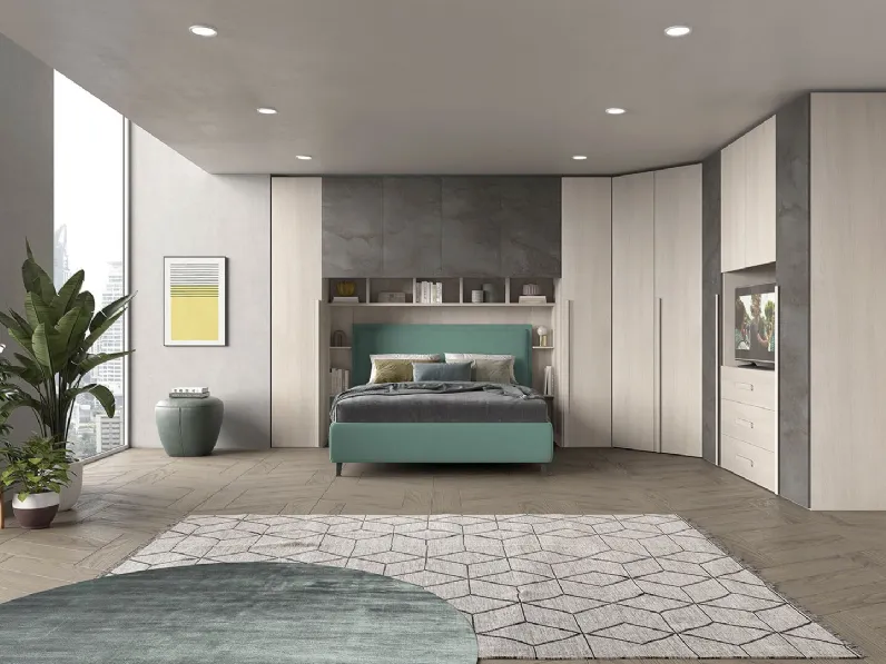 Armadio con ante battenti Ponte 03 di Felver