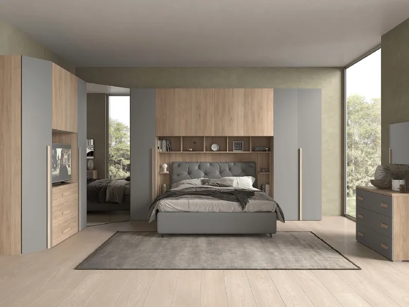 Armadio con ante battenti 04 di Felver