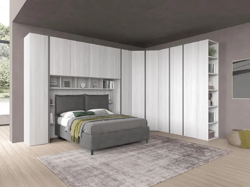 Armadio con ante battenti Ponte 07 di Felver