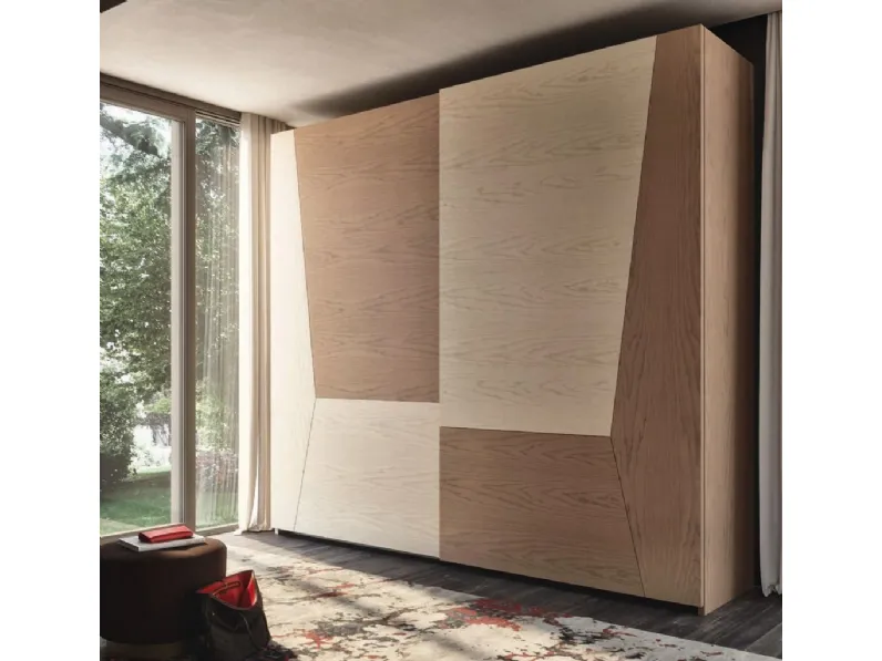 Armadio con ante scorrevoli Rails di Betamobili