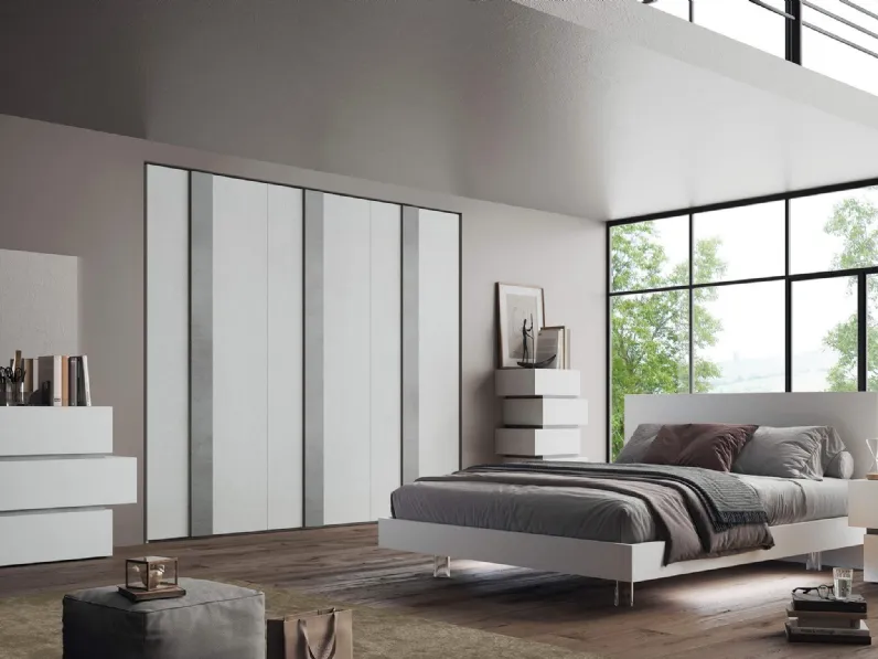 Armadio Pratikello con inserto di Cecchini Italia