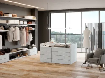 Cabina Armadio Grafite e Cemento