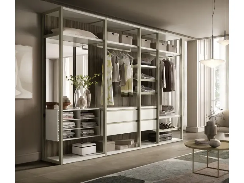 Cabina armadio Antares A121 di Moretti Compact Giorno Notte