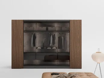 Freedhome Cabina Armadio Camerino Noce