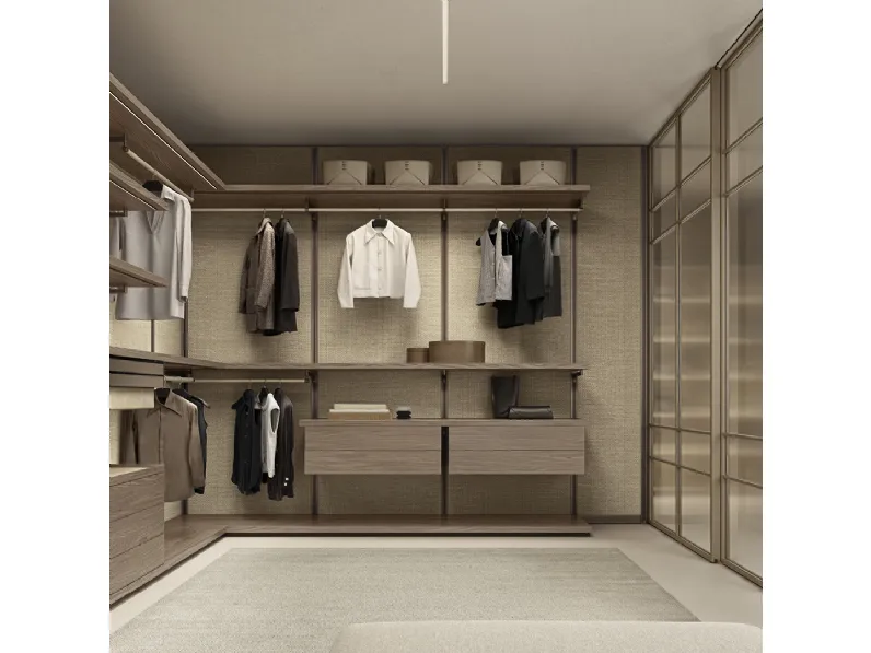 Cabina armadio Dress Bold Olmo di Rimadesio