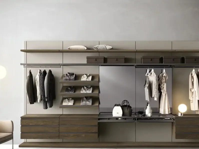 Cabina armadio Gemini G222 di Moretti Compact Giorno Notte