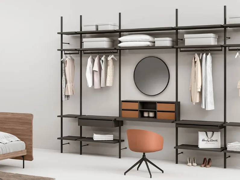 Cabina Armadio Sistema Palo di Cinquepuntozero