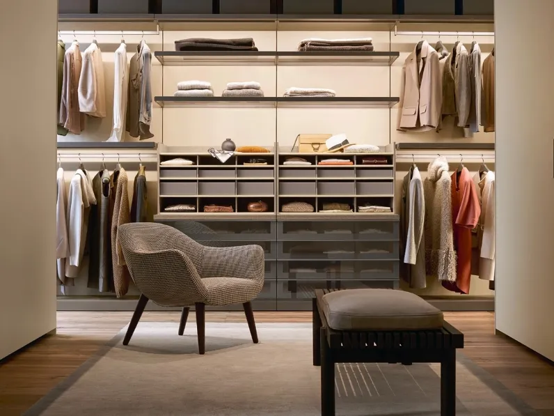 Cabina Armadio Ubik Skin di Poliform