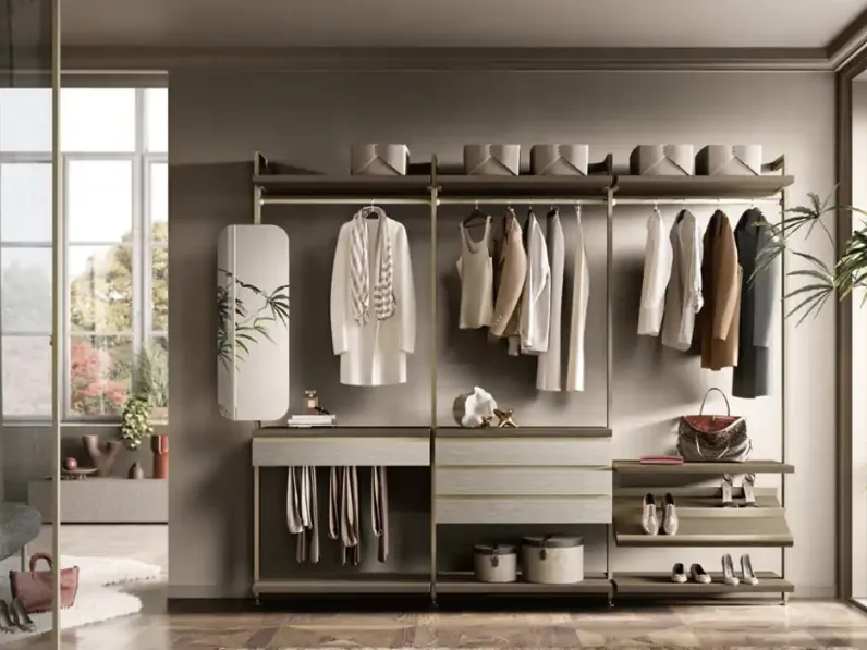 Cabina armadio Virgo V321 di Moretti Compact Giorno Notte