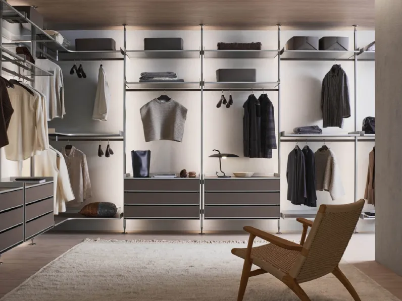 Cabina Armadio Zenit Argilla di Rimadesio