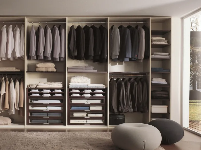 Cabina Armadio Strutturale Composizione 04 di Linegianser