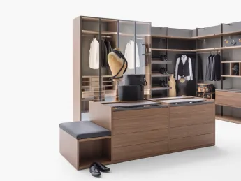 Freedhome Cabina Armadio con isola