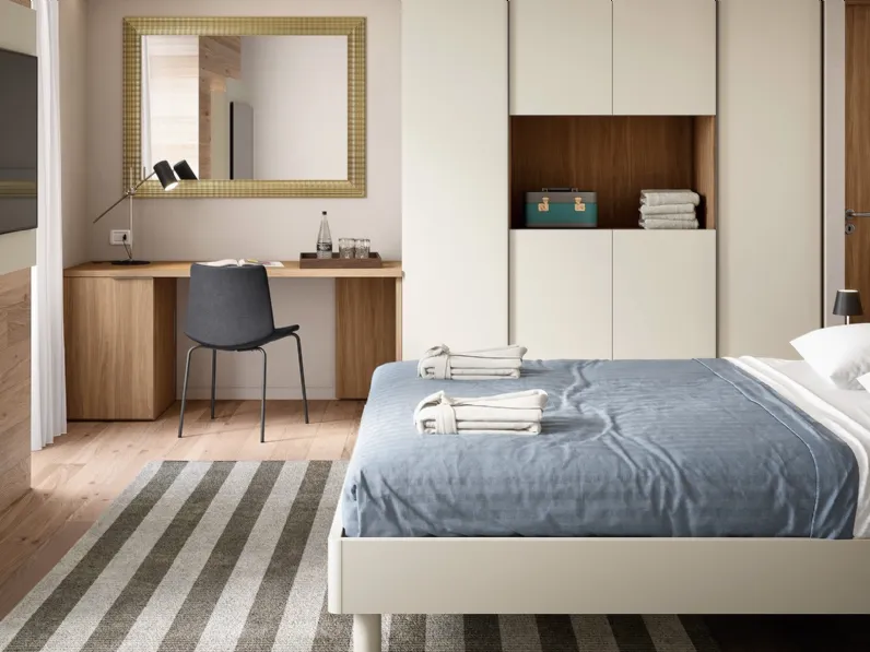 Armadio con anta battente pieghevole 11A in melaminico di Cinquanta3