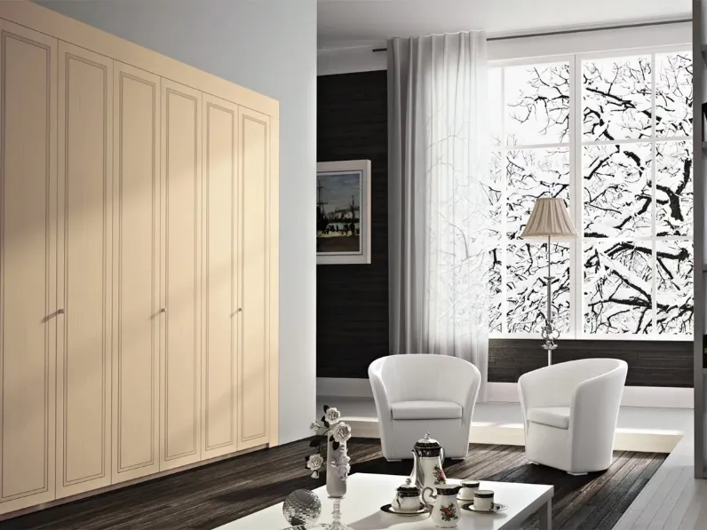 Armadio Componibile 6 Ante a incasso di Euro Design