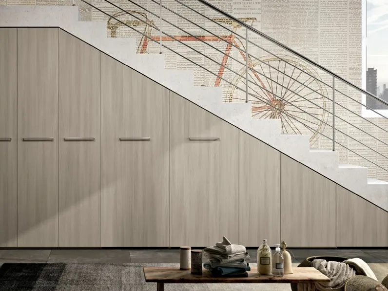 Armadio su misura Composizione 39 di Ferrimobili