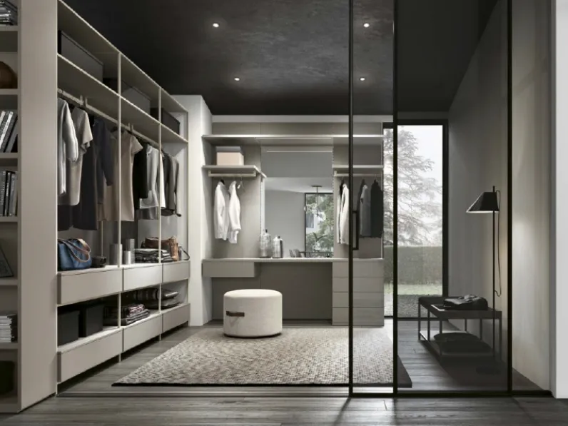 Cabina Armadio Cremagliera GH9025 di Abitare Mobilstella