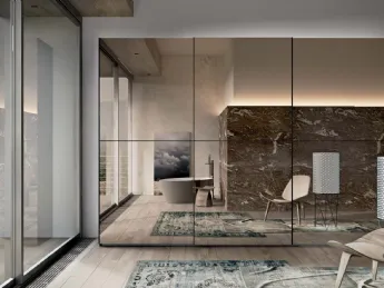 Cuba Specchio Bronzo