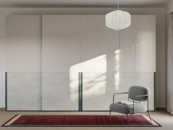 Armadio Cutting W121: eleganza firmata Colombini Casa.