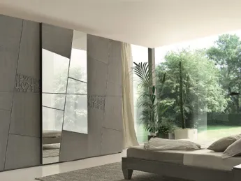 Decor a 3 ante con specchi