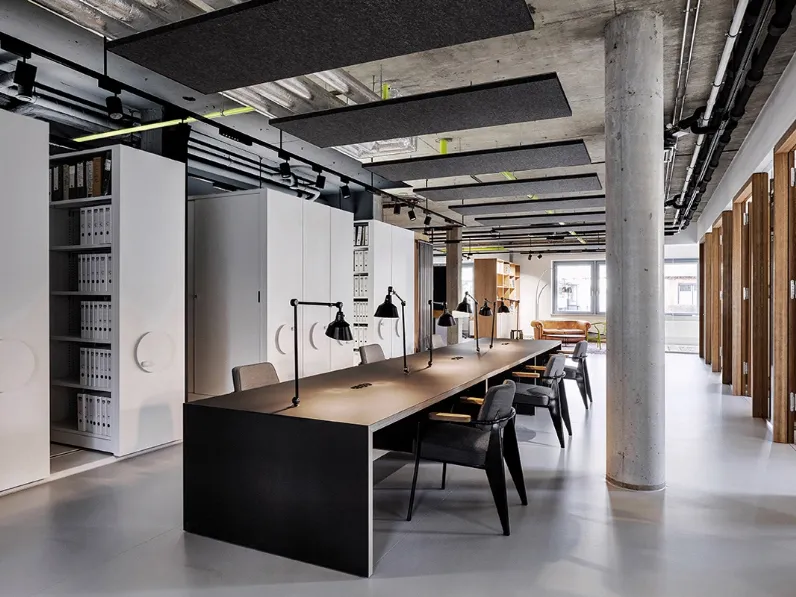 Armadio in metallo Discovery White Compattabile di Fantin