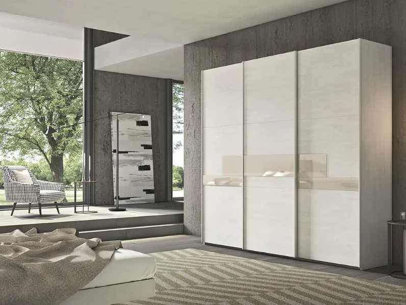 Armadio con ante scorrevoli Dream 08 di Dal Cin