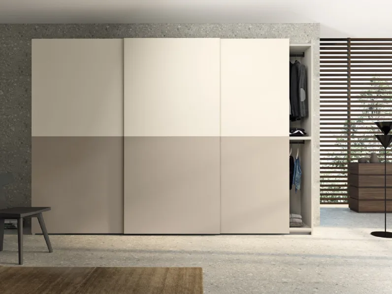 Armadio Duo 02 con ante scorrevoli di Zanotti Mobili