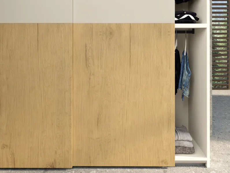Armadio Duo 01 con ante scorrevoli di Zanotti Mobili
