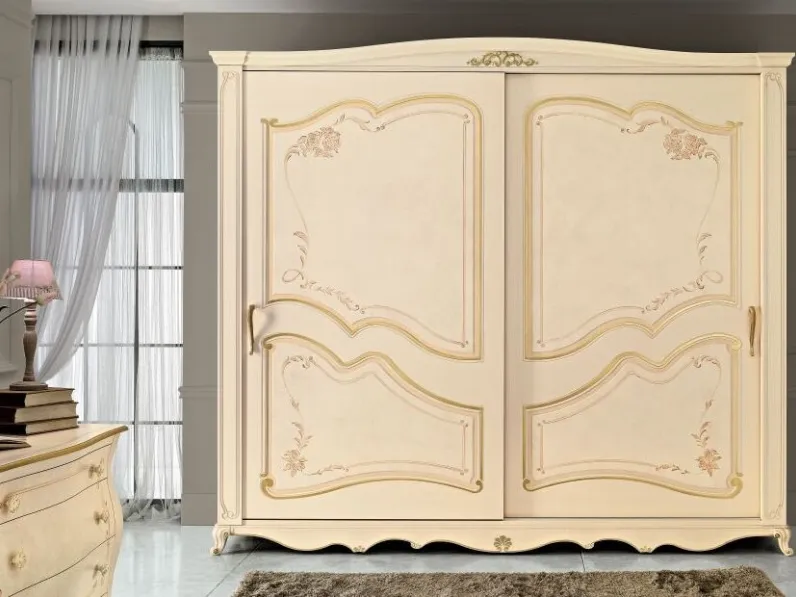 Armadio ad ante scorrevoli Goya di Euro Design