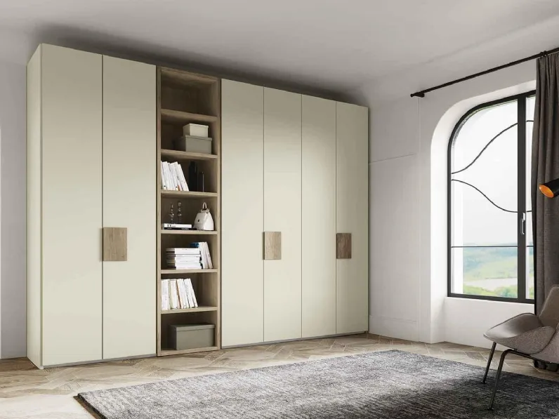 Armadio Evox 21 con libreria di Dal Cin