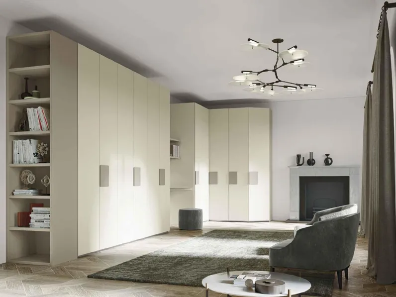 Armadio Evox 21 con libreria di Dal Cin