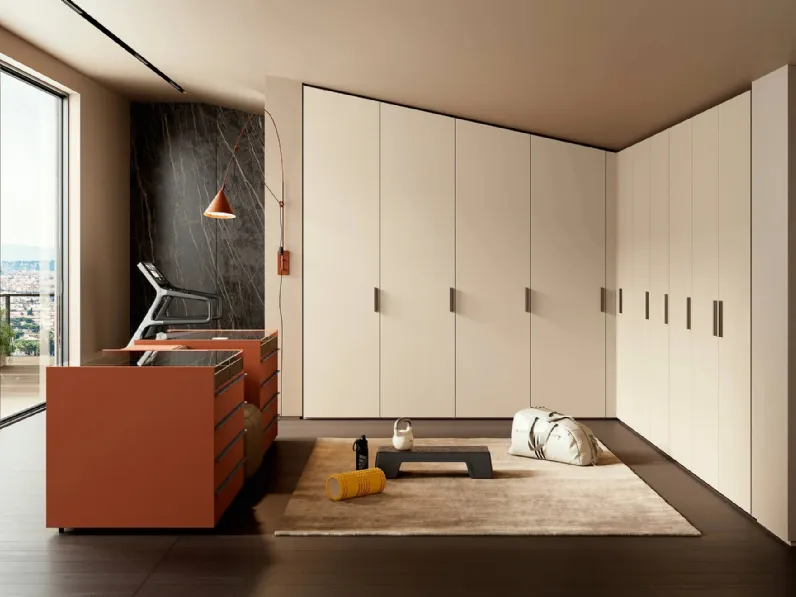 Armadio per mansarde Pannello di Febal Casa