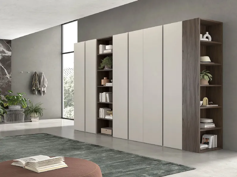 Armadio con ante batteni Composizione 01 di Felver