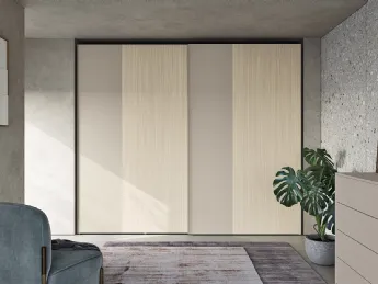 L'armadio Freedom W119 di Colombini Casa unisce design moderno e funzionalità per ottimizzare ogni s