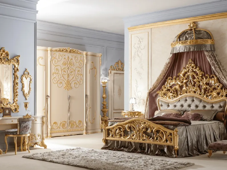 Armadio classico con ante battenti Imperiale di Ghezzani