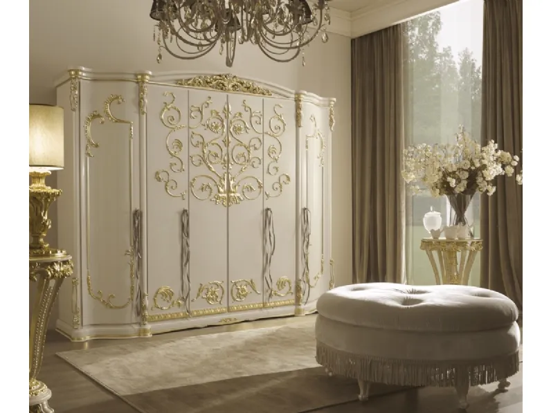 Armadio classico con ante battenti Imperiale di Ghezzani