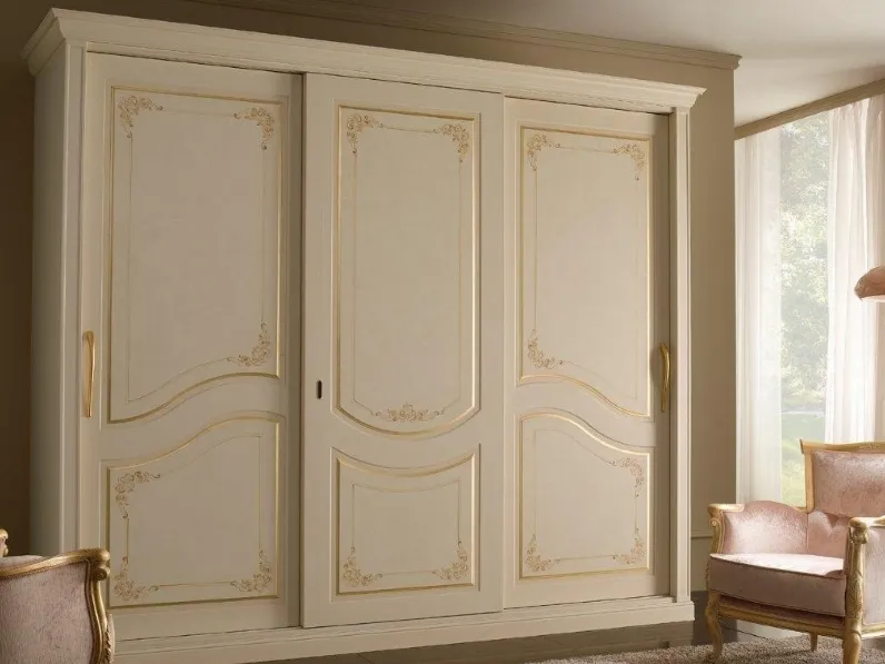 Armadio Gigolo 3 ante di Patina Rosa